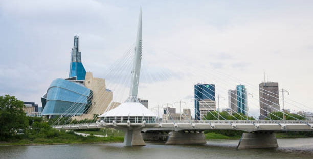 Winnipeg forks and bridge